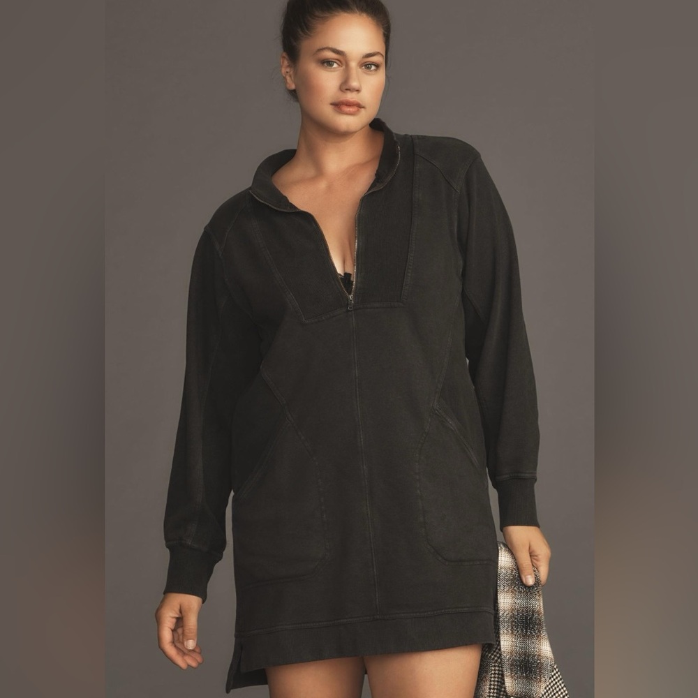 Anthropologie Plus Size Dress 3X Mini Daily Practice Dress NWT